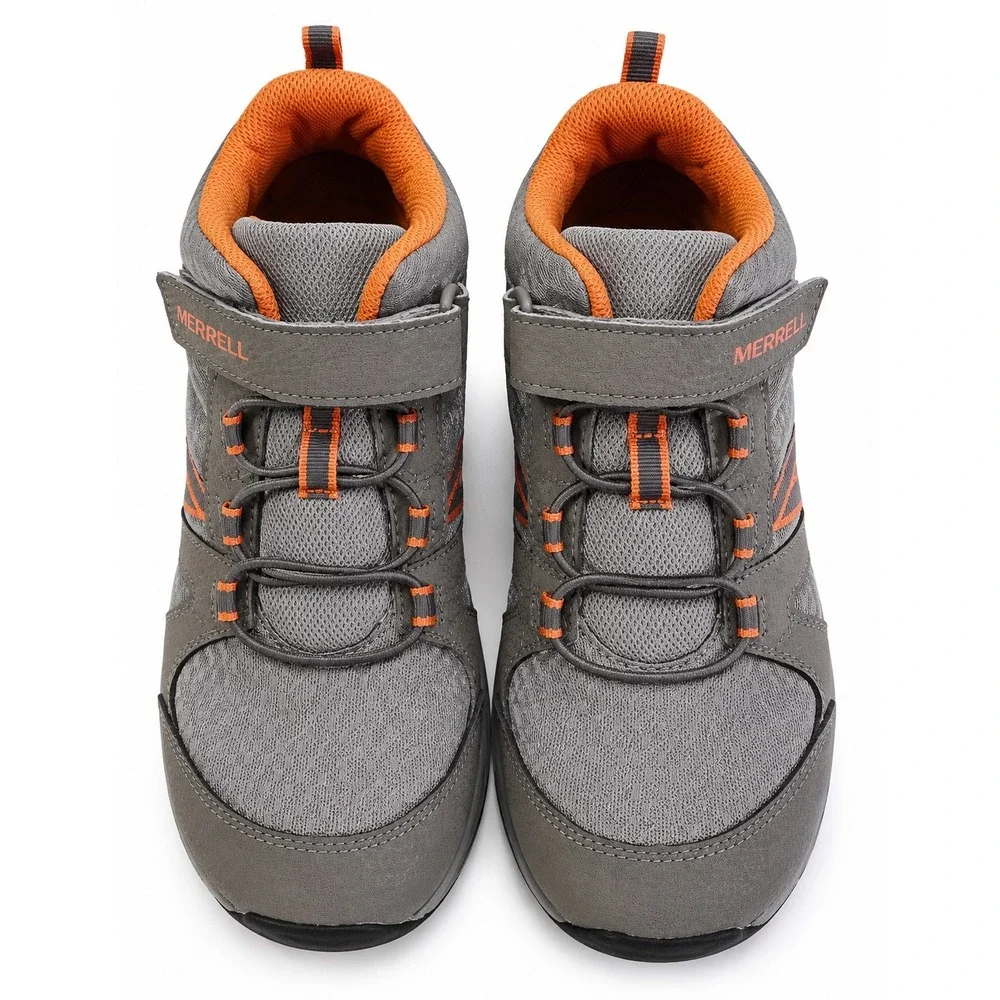 Merrell 1SIX8 Mid Men's Size 7 Gray Orange Gorpcore Trail High Top Shoes